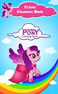 Flying Pony Kinder Malbuch Screen Shot 7