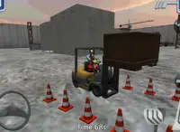 Forklift kegilaan 3D simulator Screen Shot 3