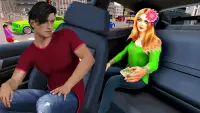Taxi Games Driving Car Game 3D Screen Shot 1