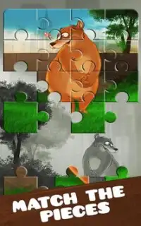 Animaux de Zoo-Jeux de Puzzle Screen Shot 3