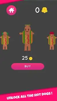 Dancing Hot Dog Guy Pixel Art  - Spot Me Challenge Screen Shot 2