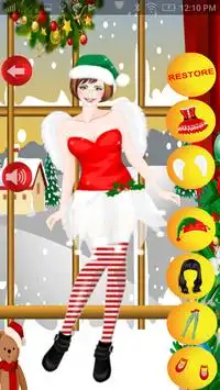 Fairy Christmas Girl Makeover Dressup Game for All Screen Shot 1
