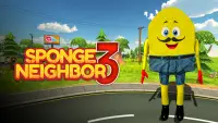 Sponge Family Neighbor 3: Scary Escape 3D Game Screen Shot 0