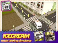 IceCream Entrega Truck Sim 3D Screen Shot 8