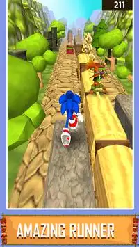 Temple Sonic Run 3D Screen Shot 2