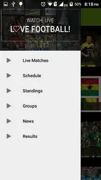 7 Score - AFCON 2017 Live Screen Shot 1