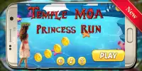 Temple Moa Princess Run Screen Shot 0