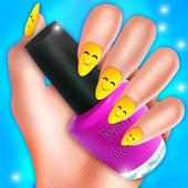 ragazze fabbrica di smalto per unghie