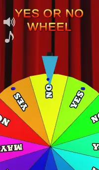 YES or NO wheel - spin to decide Screen Shot 4