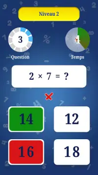 Multiplication Table - 1 à 30, jeux mathématiques Screen Shot 3