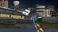 Super Flying Man Sim 3D Screen Shot 0