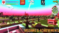 Poly City - Vengeance: Third person shooter - TPS Screen Shot 2