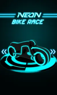 Neon Bike Race Screen Shot 4