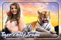 Tiger Photo Frame : Photo Editor Screen Shot 2