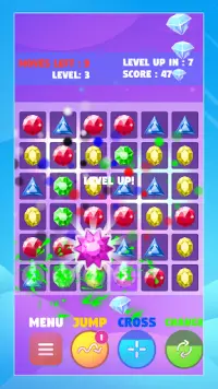 Gem Jam: Color Sweeper & Match Gems Game Screen Shot 1