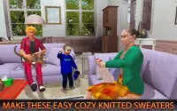 Virtual Family Happy Granny Sim: Granny as Nanny Screen Shot 0