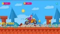 Little Pony on Motorbike Go Screen Shot 3