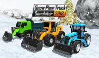 Snow Plough Truck Driving: Snow Hill Rescue 2019 Screen Shot 4