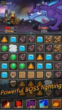 Lunch Knight Puzzle Adventure-Endless Blade Screen Shot 6