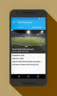 Fixture for IPL 2017 Screen Shot 3