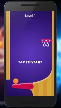 Flipper Dunk Ball - Basketball Dunk Screen Shot 4