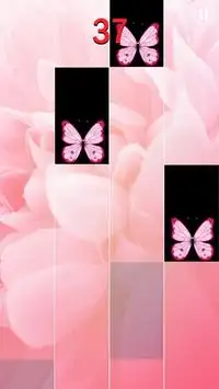 Pink Butterfly Piano tiless 2019 Screen Shot 1
