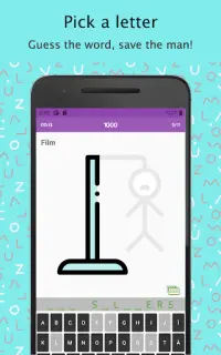 Henker (Hangman-German):  Smart TVs, Tablet, Phone Screen Shot 1