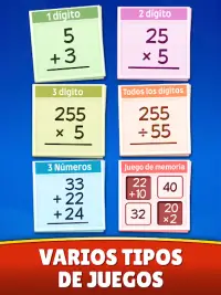 Juegos de Matemáticas español Screen Shot 11