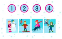 Winter - kids educational game Screen Shot 1