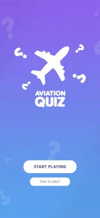 Aviation Quiz Screen Shot 0