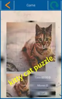 Kitty Cat Puzzle Screen Shot 1