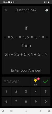 Brain Math: Puzzle Maths Games Screen Shot 0