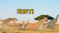 T-Rex Fights Stegosaurus Screen Shot 2