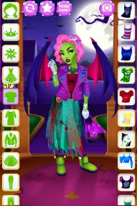 Zombie Dress Up Game For Girls Screen Shot 1