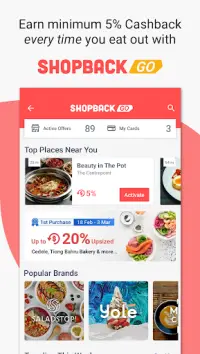 ShopBack | Cashback on Shopping & Restaurants Screen Shot 0