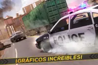Coche Policial Corre Ladrón 🚨 Carreras Policía Screen Shot 1