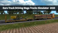Euro Truck Driving Mega Trucks Simulator  2020 Screen Shot 0