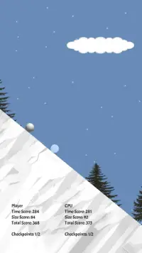 Snowball Dash Screen Shot 1