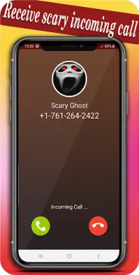 fake call from Scary Ghost Screen Shot 5