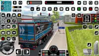 Cargo Truck Simulator ออฟไลน์ Screen Shot 3
