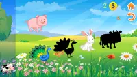 головоломка для детей животные Screen Shot 2