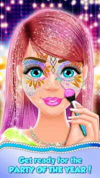Face Paint Salon: Glitter Makeup Party Games Screen Shot 0