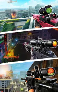 Elite 3D Sniper Shooter: New Sniper Shooting Game Screen Shot 3