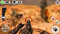 Desert Storm Gunship Gunner Battlefield: fps games Screen Shot 3