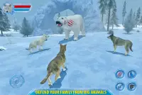 Ártico lobo sim 3d Screen Shot 6