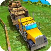 Offroad Hill Climb Quân đội xe tải Driver Sim