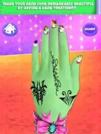 Monster nail salon Screen Shot 1