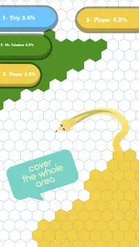 Hexagon.io Snake: Paper Draw! Screen Shot 0