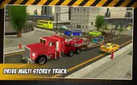 سائق شاحنة مدينة الشحن 2017 Screen Shot 0