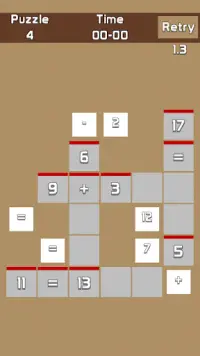 Math Pieces : A Brain Math Game Screen Shot 0